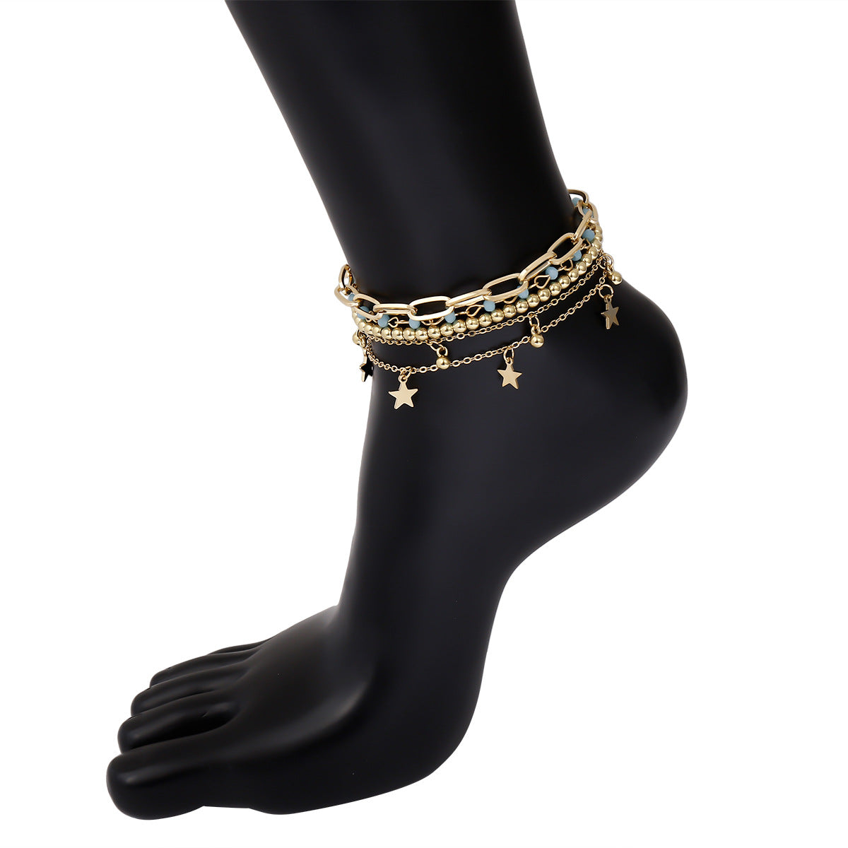 Ornaments Bead Anklet