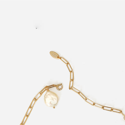 Shaped pearl Necklace