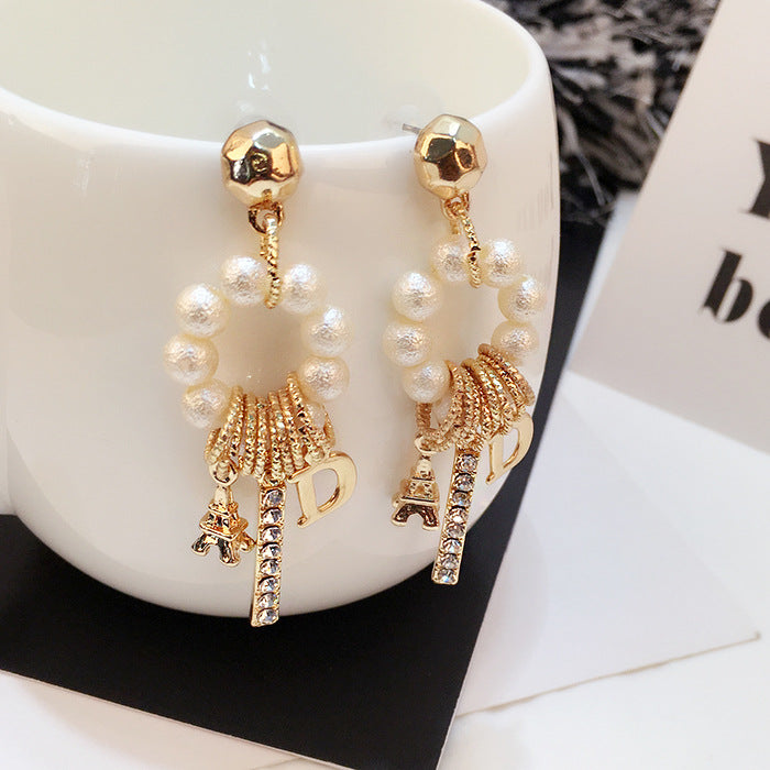 Rings Pearl Earrings