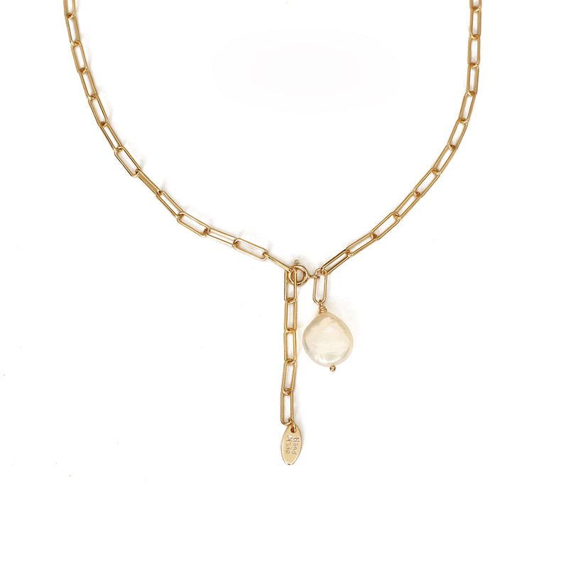 Shaped pearl Necklace