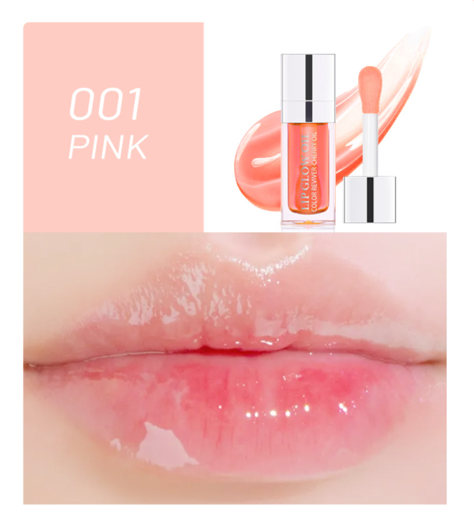 Transparent Lip Gloss Glass Oil