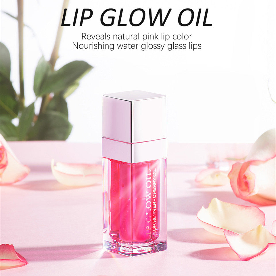 Transparent Lip Gloss Glass Oil