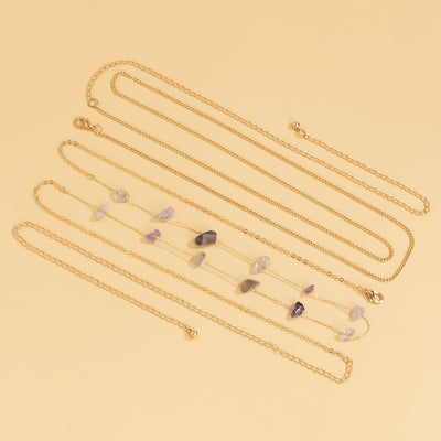 THIN STONE BODY CHAIN