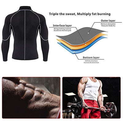 Running Sports Yoga Sauna Fitness Suit