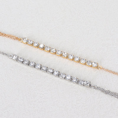 Temperament Chest Crystal Body Chain
