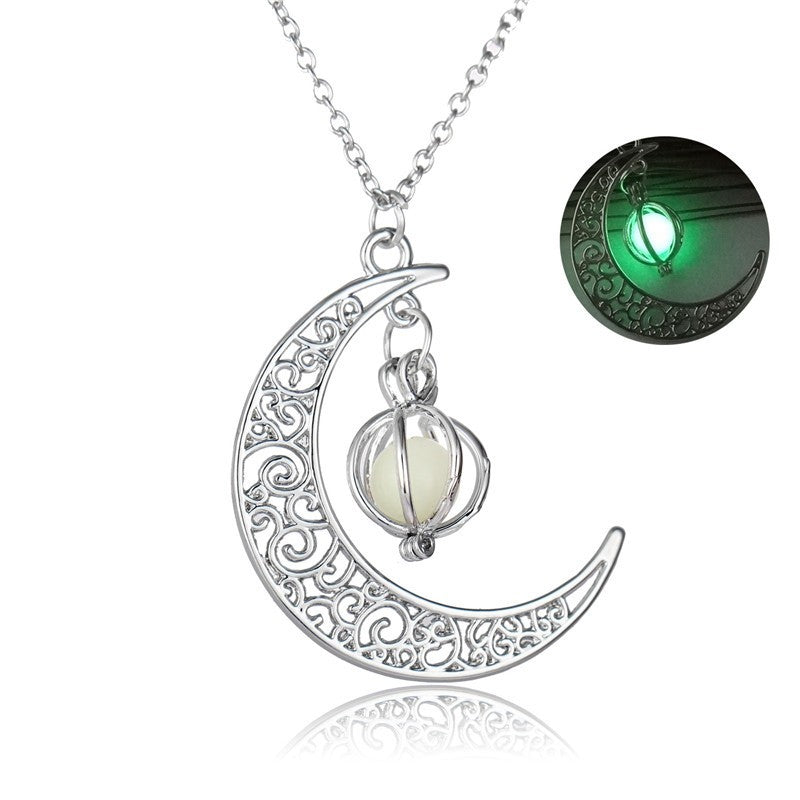 Glowing Moon Necklace