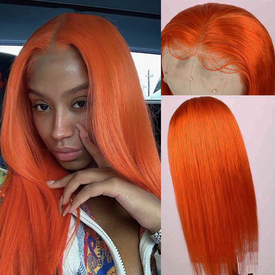 Split Long Straight Lace Free Wig