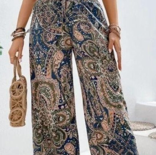 Paisley Printed Pant