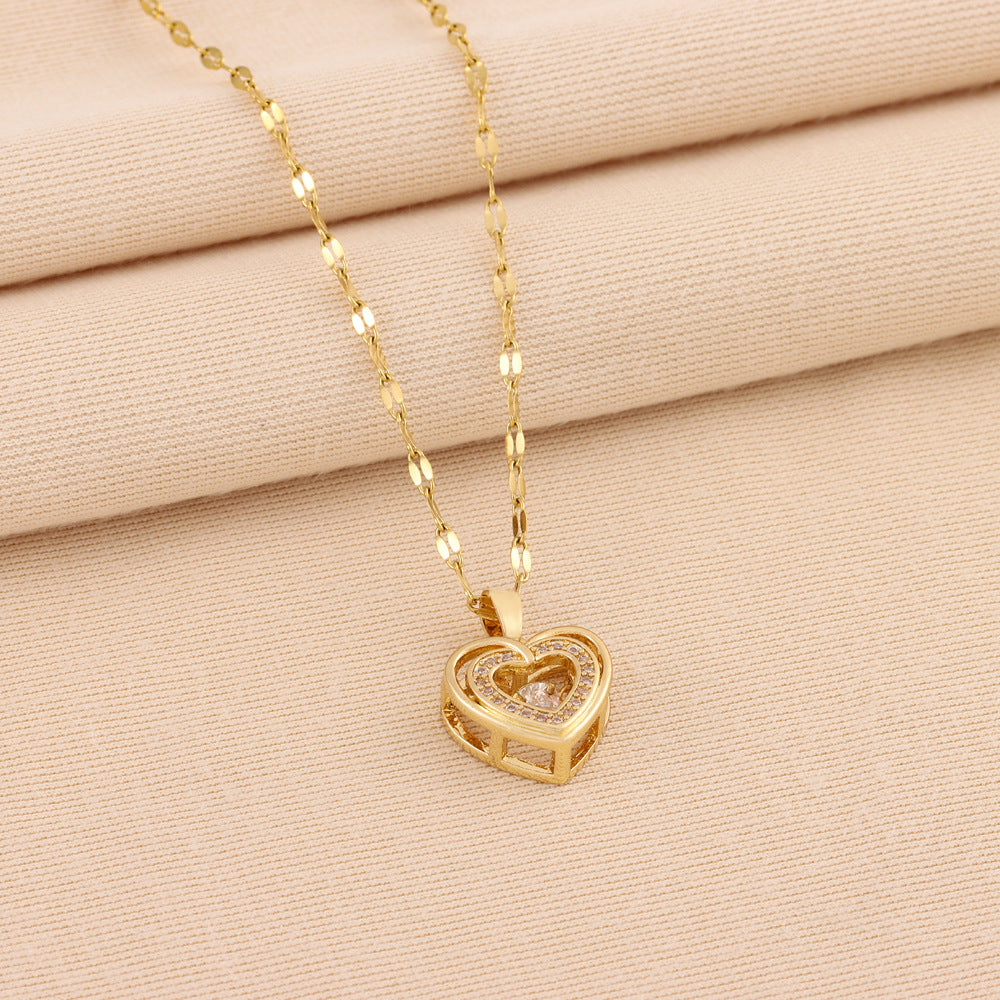 Indoor Heart Necklace