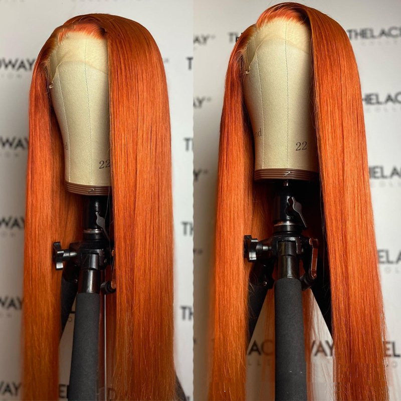 Split Long Straight Lace Free Wig