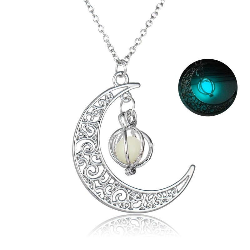 Glowing Moon Necklace