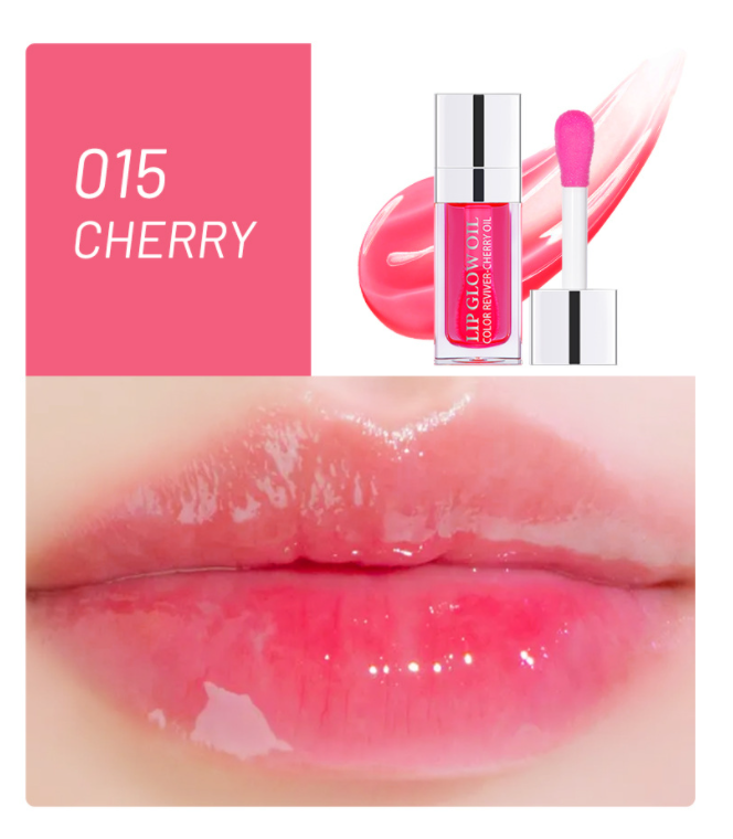 Transparent Lip Gloss Glass Oil