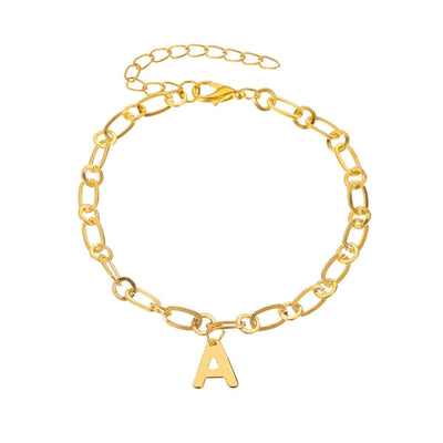 Letter Anklet