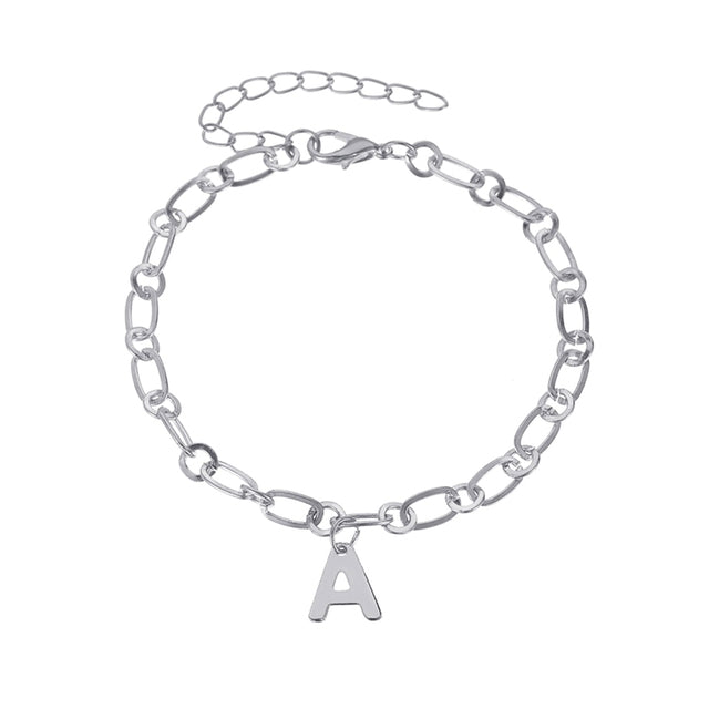 Letter Anklet