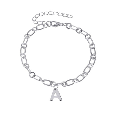 Letter Anklet
