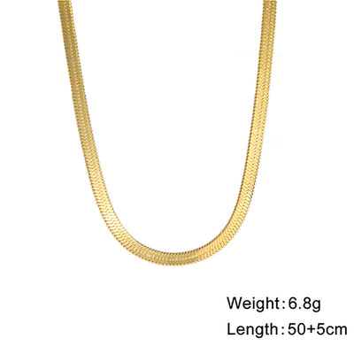 Snake Bone Choker Necklace