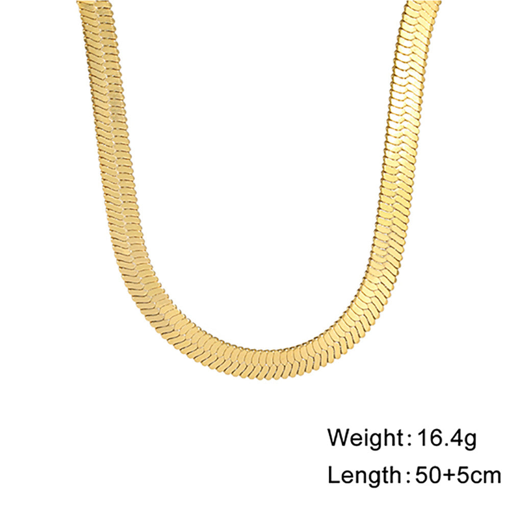 Snake Bone Choker Necklace