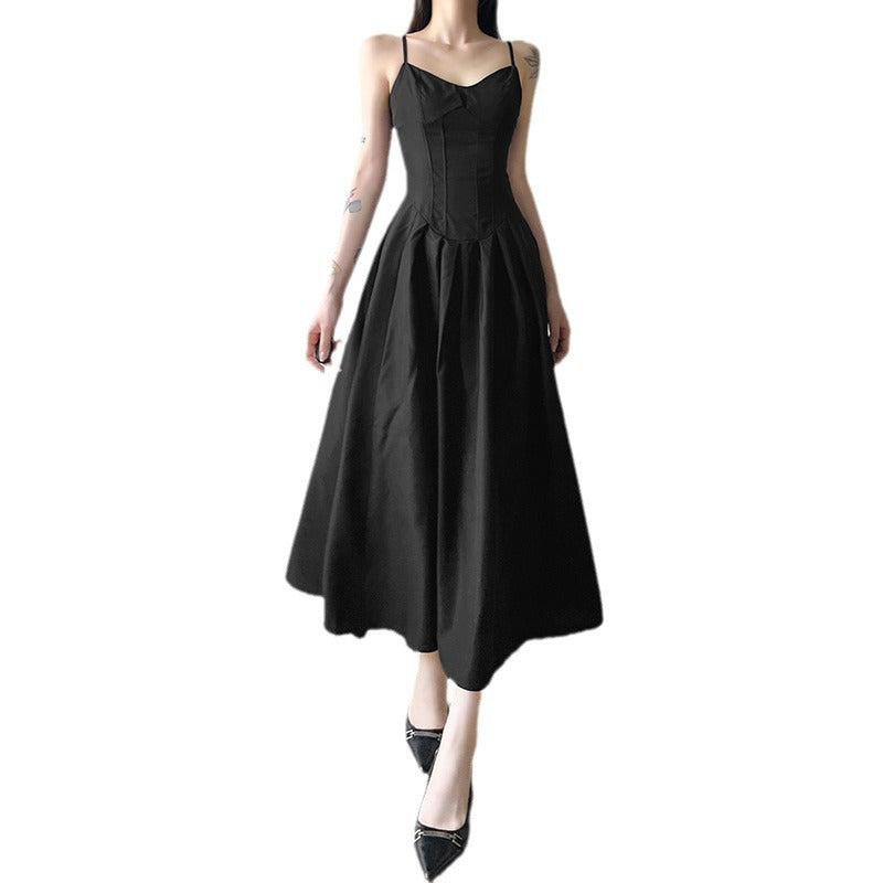 Split Waist Slimming Slip Dress