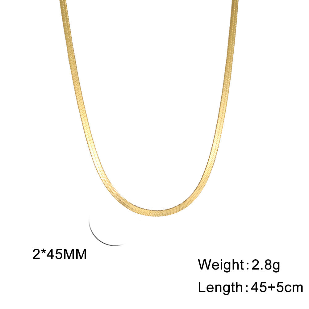 Snake Bone Choker Necklace