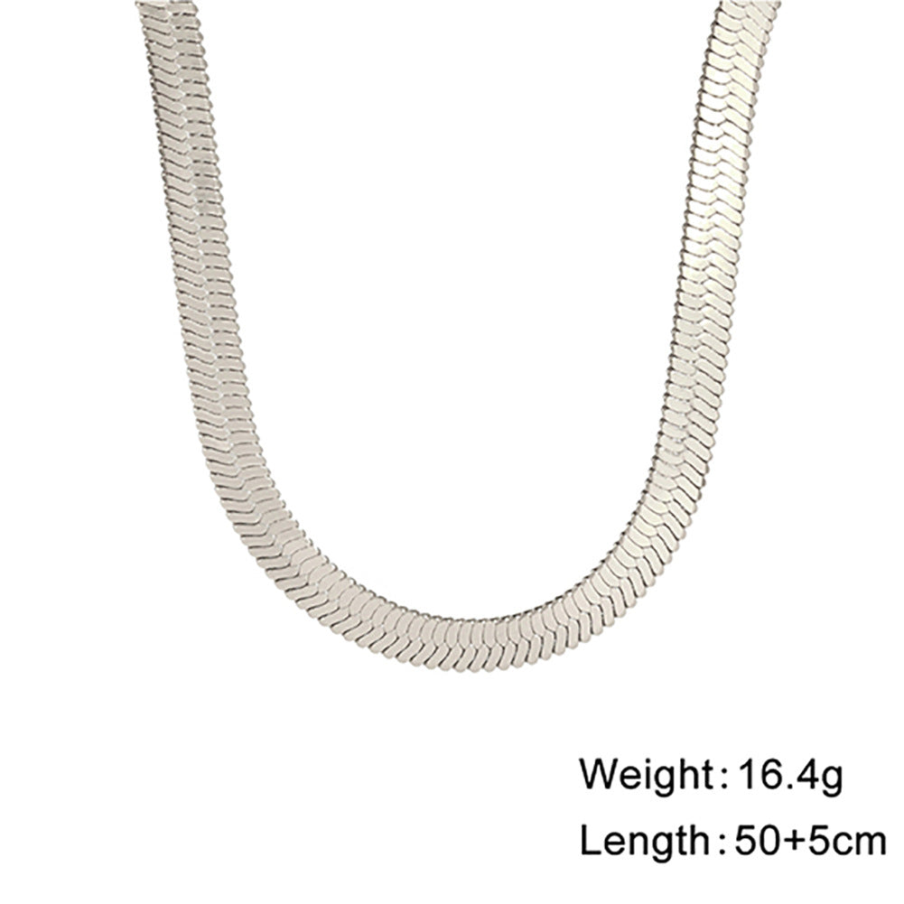 Snake Bone Choker Necklace