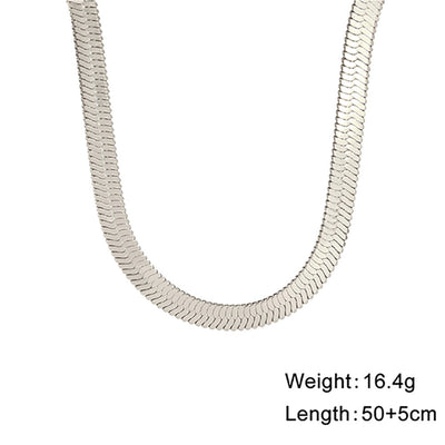 Snake Bone Choker Necklace