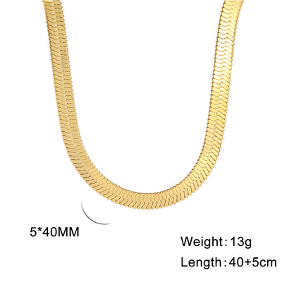 Snake Bone Choker Necklace