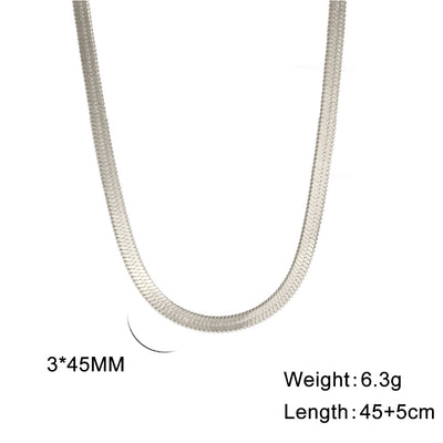 Snake Bone Choker Necklace