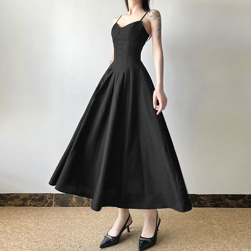 Split Waist Slimming Slip Dress
