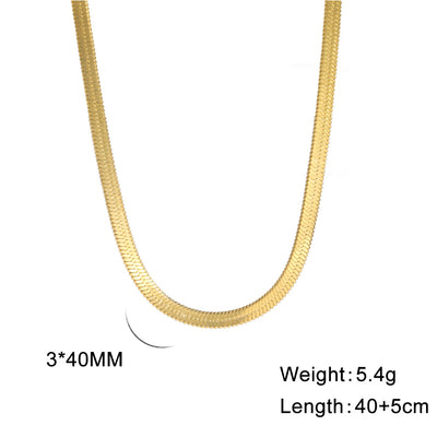 Snake Bone Choker Necklace