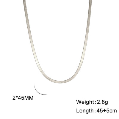 Snake Bone Choker Necklace