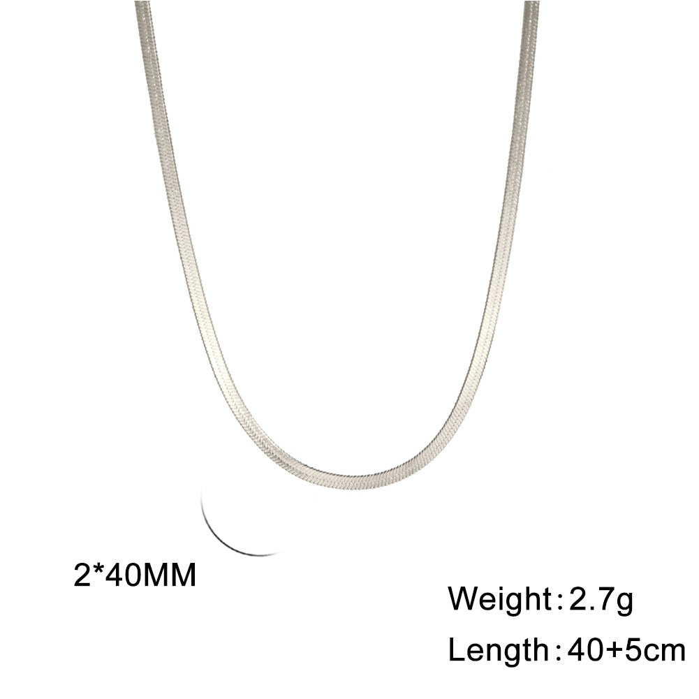 Snake Bone Choker Necklace