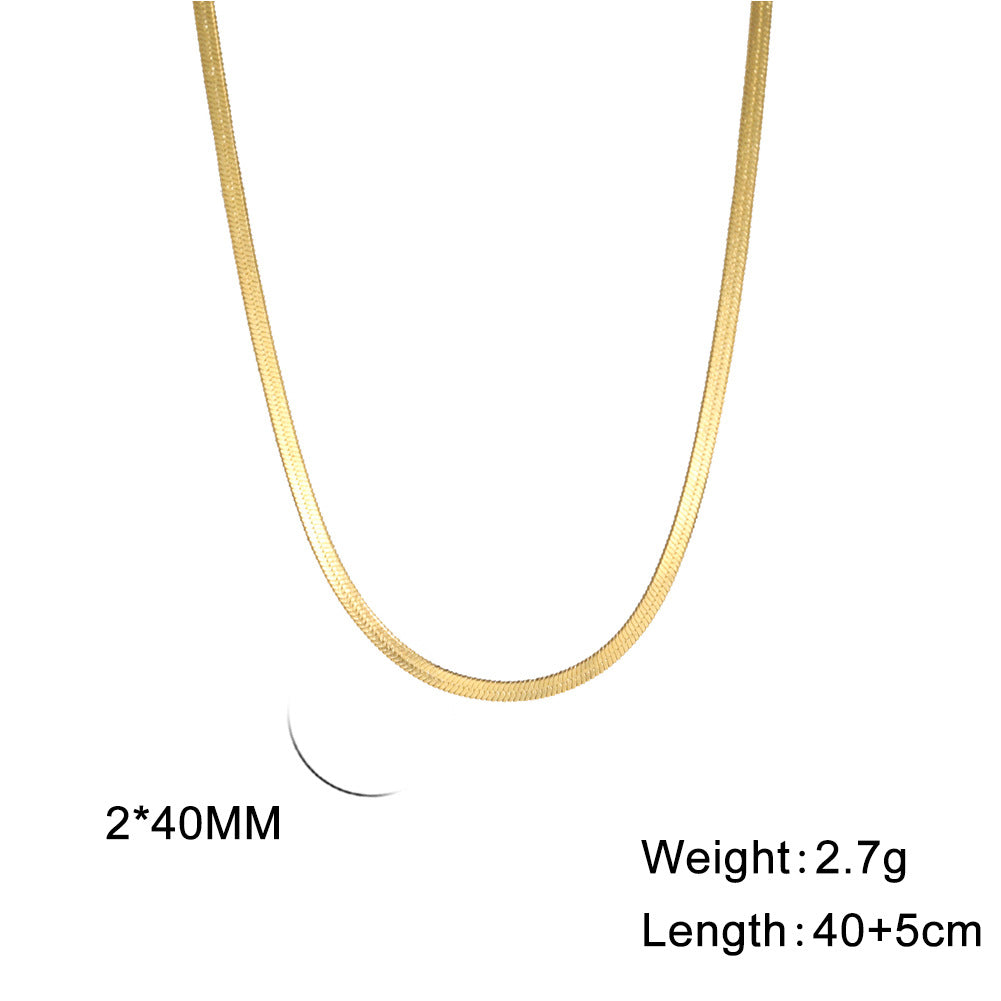 Snake Bone Choker Necklace
