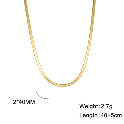 Snake Bone Choker Necklace