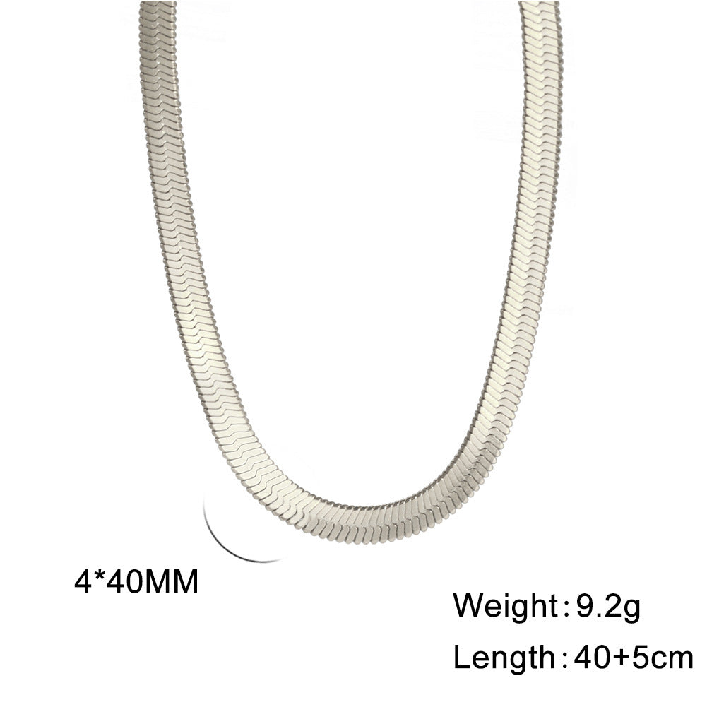 Snake Bone Choker Necklace