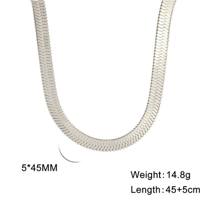 Snake Bone Choker Necklace