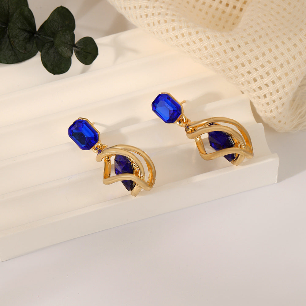 Emerald Stud Earrings