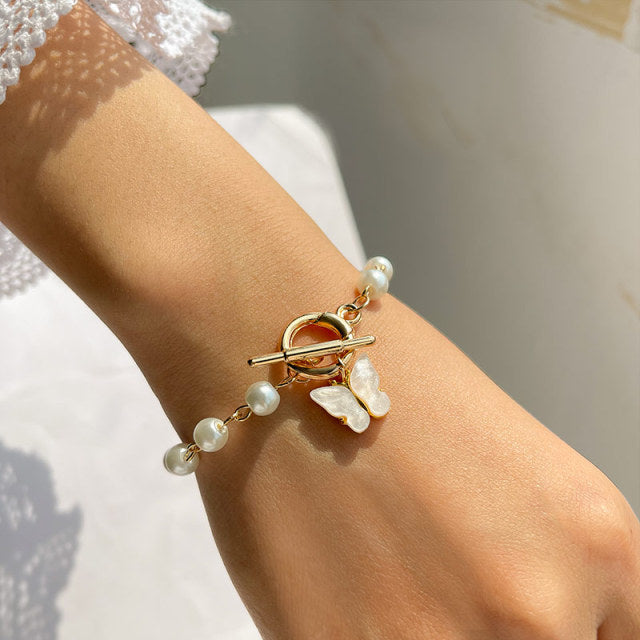 Alloy Bangle Bracelet