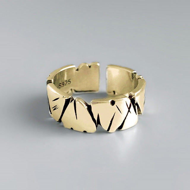 Rock Texture Ring