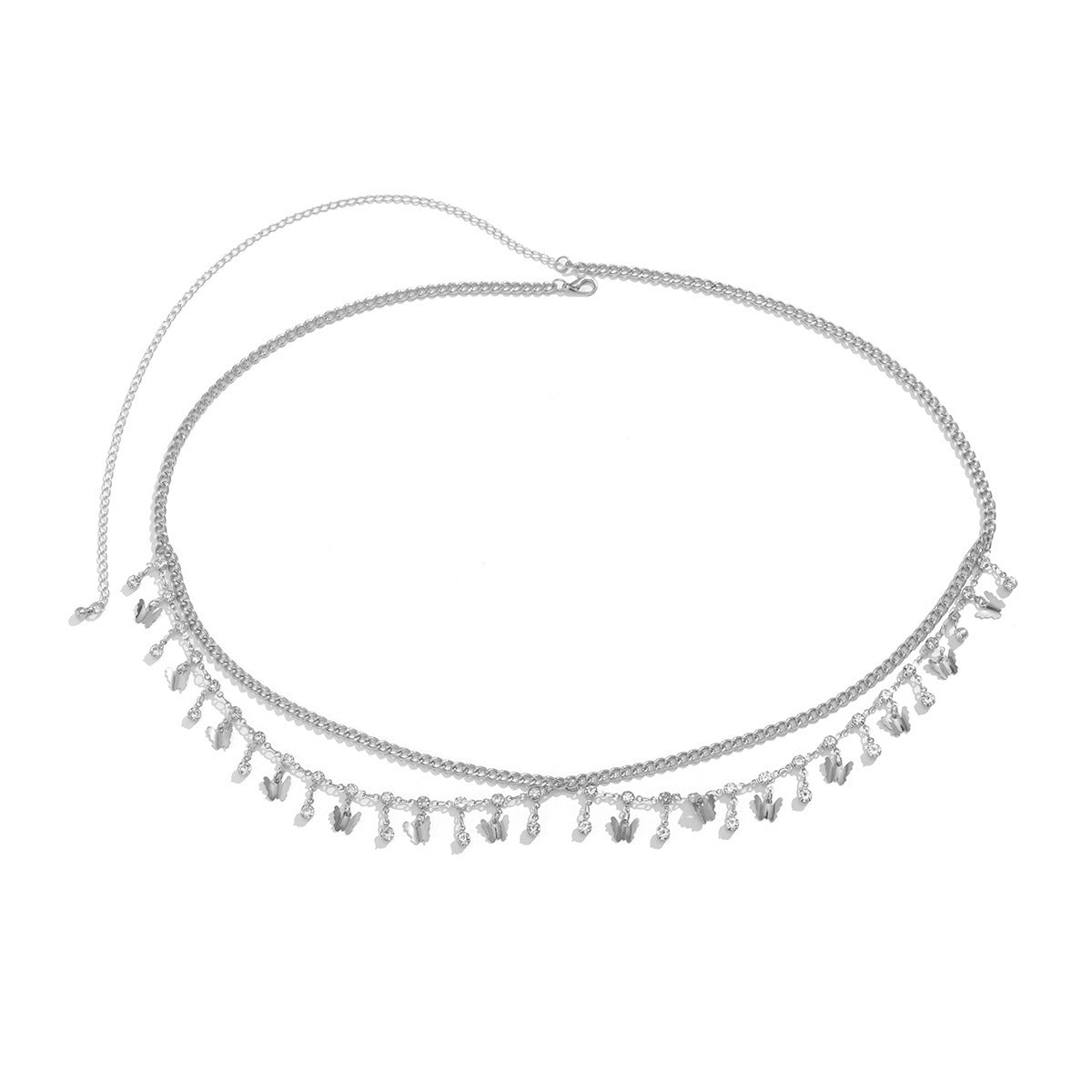 Star Metal Tassels Waist Body Chain