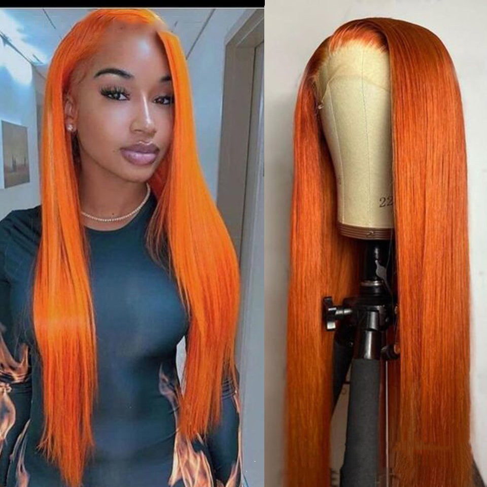 Split Long Straight Wig