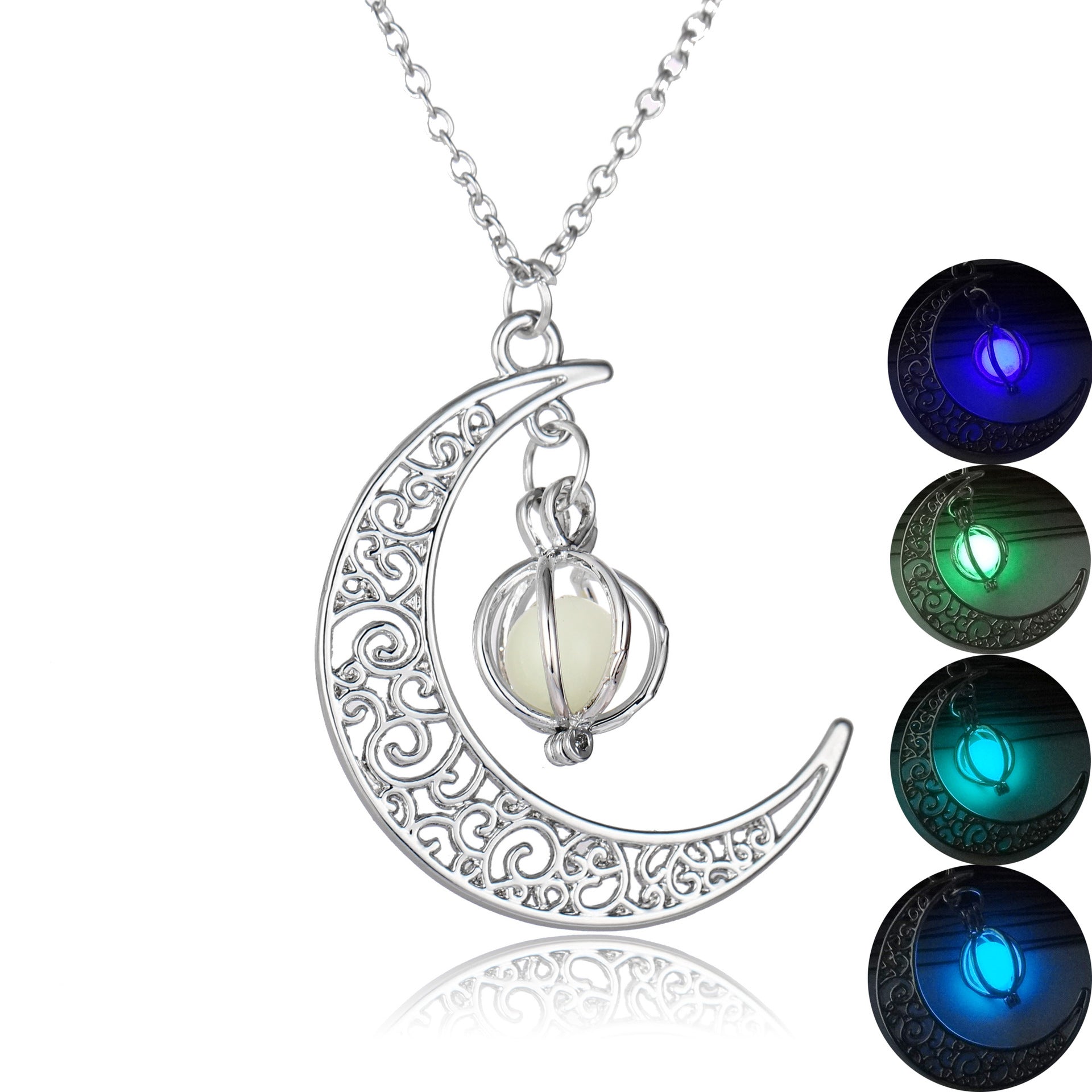 Glowing Moon Necklace