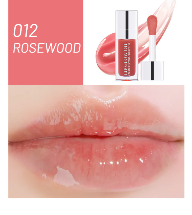 Transparent Lip Gloss Glass Oil