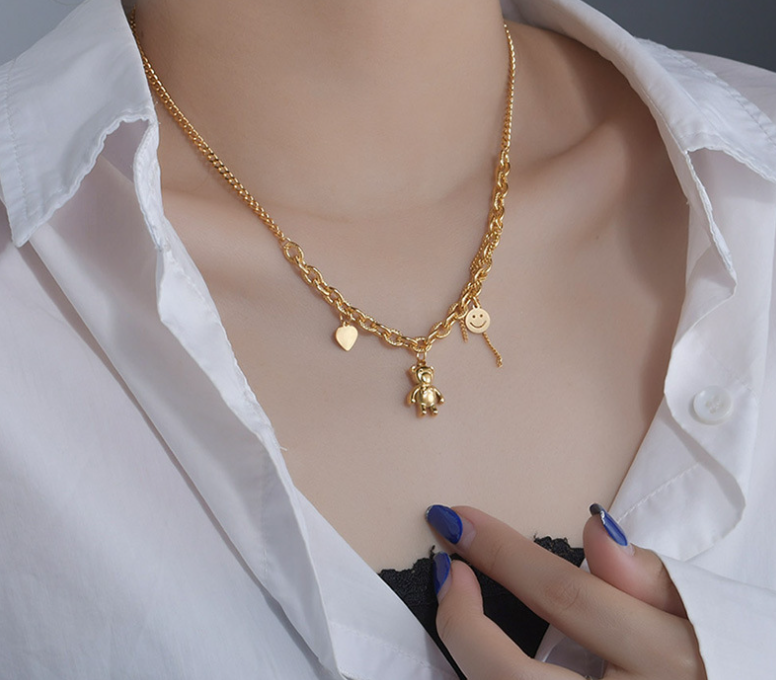 Cute Bear Necklace