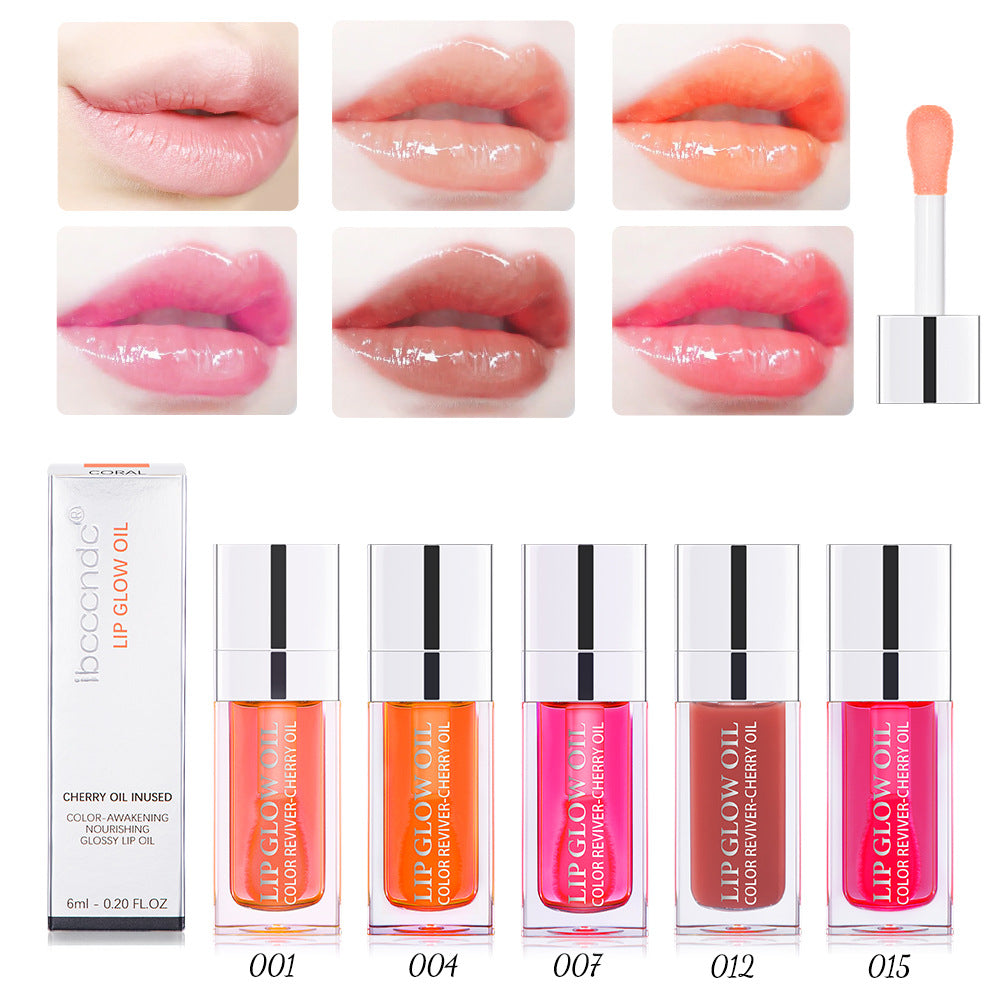 Transparent Lip Gloss Glass Oil