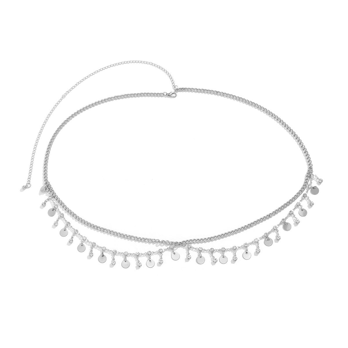 Star Metal Tassels Waist Body Chain