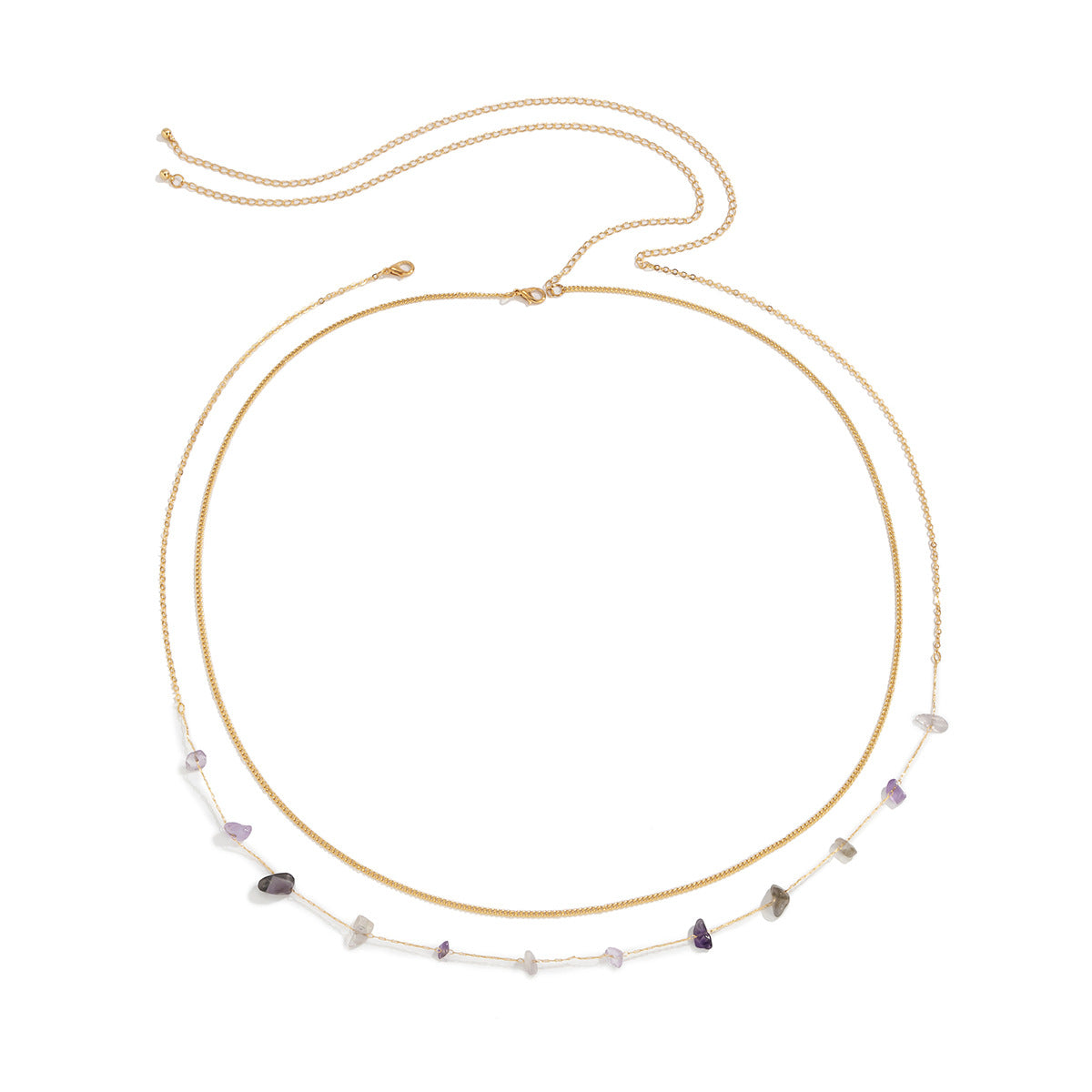 THIN STONE BODY CHAIN