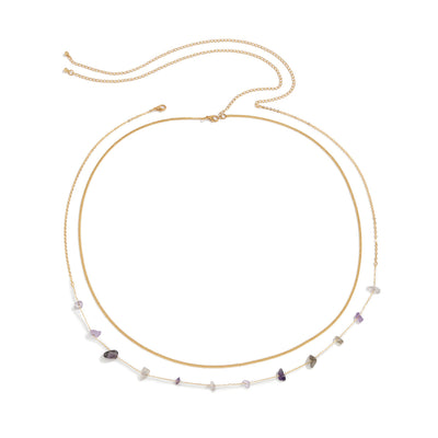 THIN STONE BODY CHAIN
