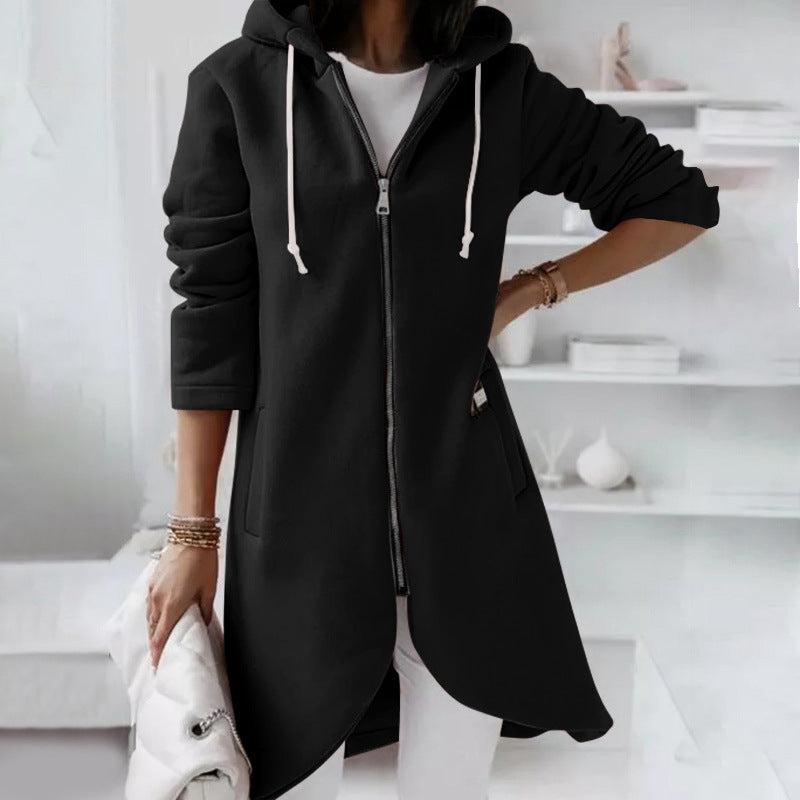 Hoodie Sweatshirt Zipper Hooded