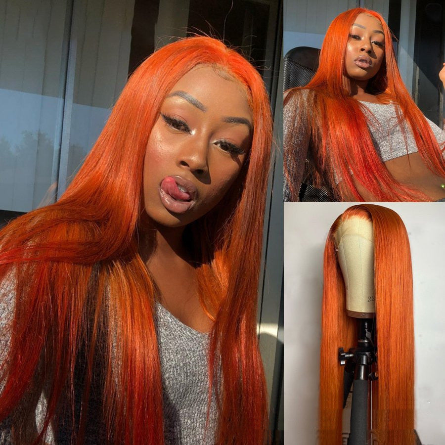 Split Long Straight Lace Free Wig