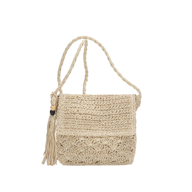 Tassel Straw Woven Bag